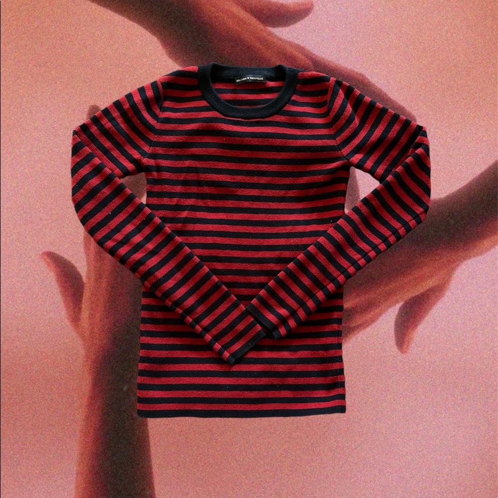 Knitted Stripped long sleeve